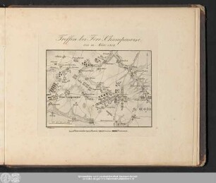 Treffen bei Fère-Champenoise, am 25. März 1814.