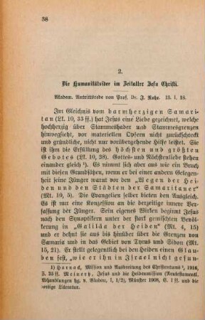 38-58 Die Humanitätsidee im Zeitalter Jesu Christi