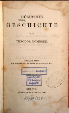 Römische Geschichte, 2