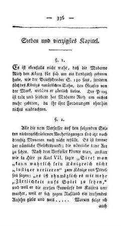 Sieben und vierzigstes Kapitel