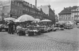Markt : Markt in Teplitz-Schönau