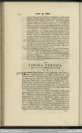 De Lingua Turcica