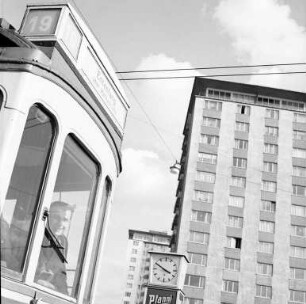 Straßenbahn zum Entenfang.