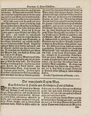 Der neunzehende Tag im May