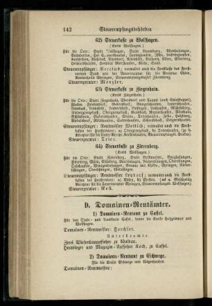 Domainen-Rentämter