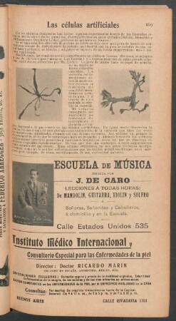 Las células artificiales