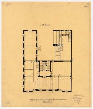 Kunsthandlung Eduard Schulte, Berlin: Grundriss 3.OG 1:100