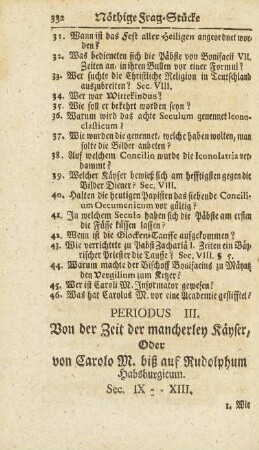 Periodus III.