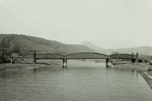 Bad Schandau, Eisenbahn- und Straßenbrücke