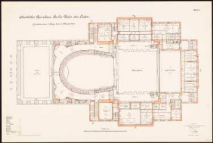 Staatsoper, Berlin Umbau: Grundriss 3. Obergeschoss 1:100