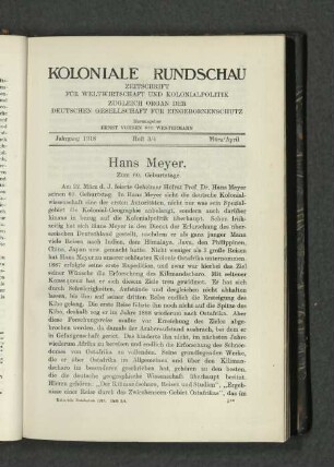 Heft 3/4. März/April