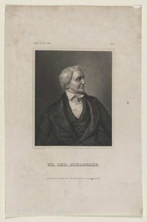 Bildnis des Fr. Chr. Schlosser