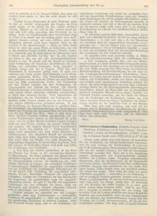 434-435 [Rezension] Schleiermacher‘s Glaubenslehre. Kritische Ausgabe. 1. Abt.: Einleitung v. Carl Stange