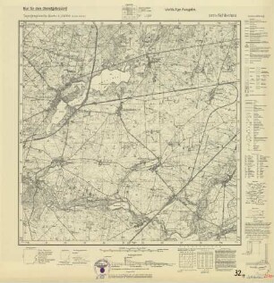 2370 Schlochau, Topographische Karte 1:25000 (4cm - Karte)