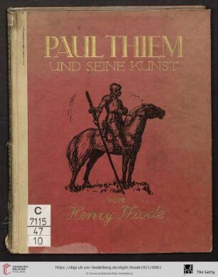 Paul Thiem und seine Kunst : ein Beitrag zur Deutung des Problems: Deutsche Phantastik und Deutscher Naturalismus