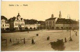 Ostritz. Marktplatz