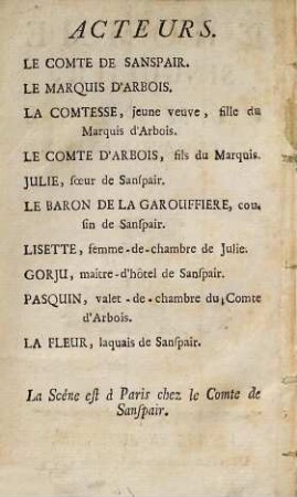 Homme Singulier : Comedie En Cinq Actes, En Vers