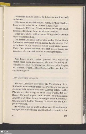 Dem Untergang entgegen