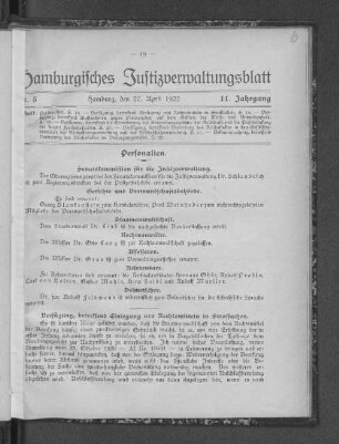 Verfügung, betreffend Einlegung von Rechtsmitteln in Strafsachen.