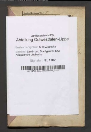Erblasser: Pohlmann, Friedrich Wilhelm Gottlieb: