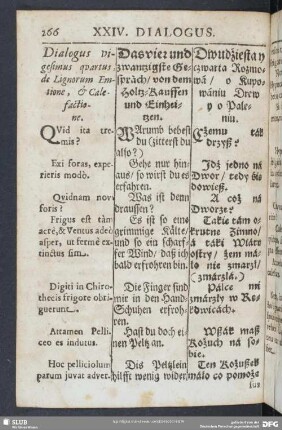 Dialogus vigesimus quartus, de Lignorum Emtione, & Calefactione