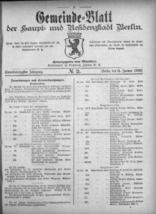 1900,2: No. 2, 14. Januar 1900