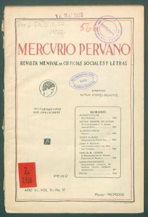 19230006057: Año 6.1923=Nr. 57