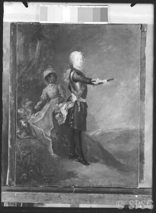 Knobbelsdorff, Georg Wenzeslaus von: Friedrich der Große als Kronprinz, GK I 1203.