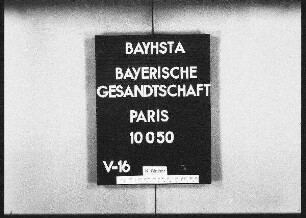 Crailsheimer, Angelo, Handlungsgehilfe in Paris