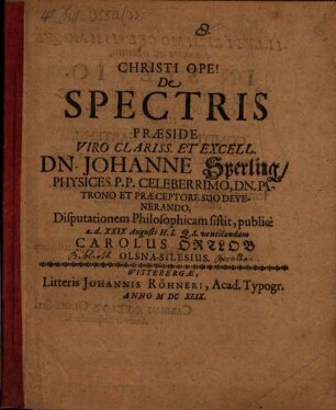 Disp. de spectris