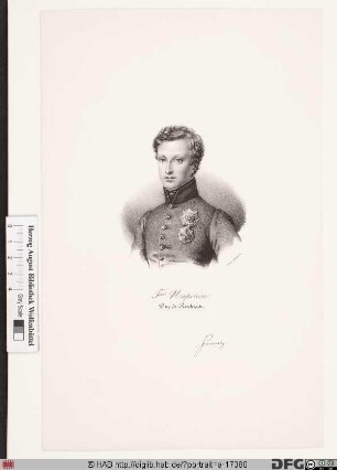 Bildnis François-Charles-Joseph-Napoléon Bonaparte, Herzog von Reichstadt