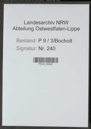 Namensverzeichnis Bocholt T 1928