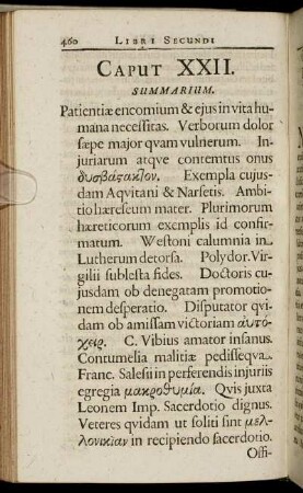 Caput XXII. - Caput XXIV.