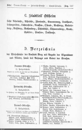 Vorstädte