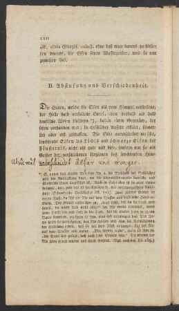 II. Abstufung und Verschiedenheit.