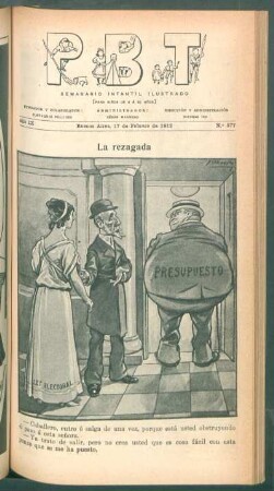 La rezagada - [Caricatura]