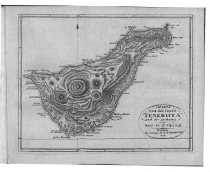CHARTE von der Insel TENERIFFA / nach der Zeichnung von Bory de St. Vicent. - Weimar : Verlag des L. Indust. Comptoirs, 1803. - 1 Kt. : Kupferstich.