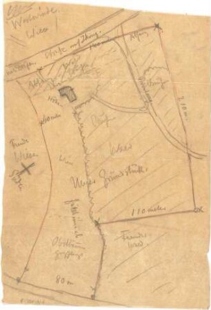 Hildebrand, Adolf von; Icking (Isartal); Wohnhausprojekt Hildebrand - Lageplan