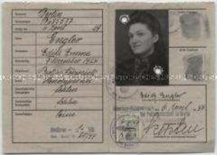 Kennkarte des Deutschen Reiches - Personenkonvolut