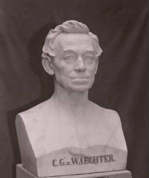 Marmorbüste Karl Georg von Wächter