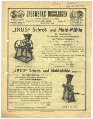 Schrot- und Mahlmühle