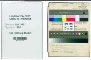 Entnazifizierung Rudolf Heil-Heilburg , geb. 04.10.1901 ()