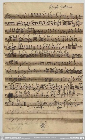 Händel, G. F., Sonaten, HWV 392 / Arr. 
