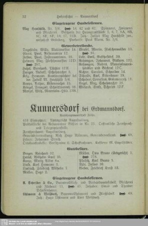 Kunnersdorf bei Erdmannsdorf