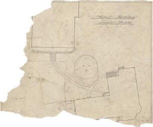 Littmann, Max; Bocksberg; Hofgut, Landhaus - Lageplan