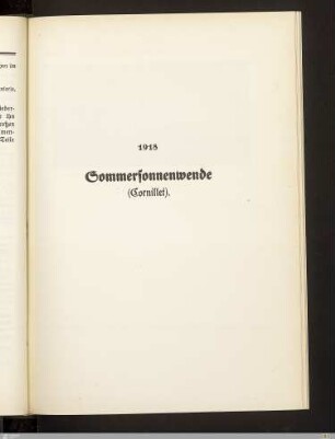 Sommersonnwende (Cornillet)