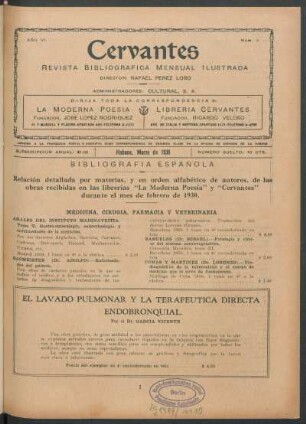 Bibliografía española