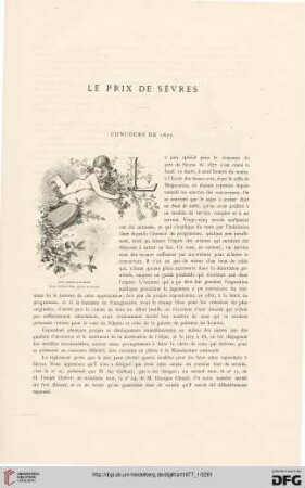 3: Le prix de Sèvres : concours de 1877