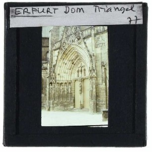 Erfurt, Dom : Portal