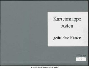 Vorderindien ganz, in einem Blatt, ohne physikalische, statistische und Indexkarten : 1783-1859 : Kartensammlung